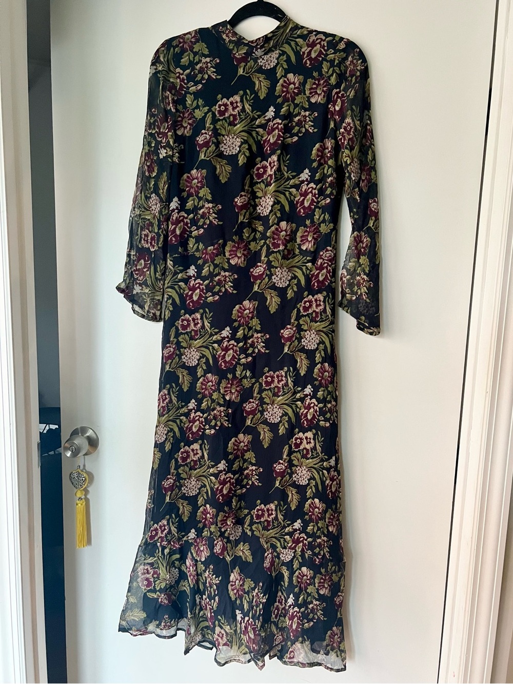 Pretty floral Zara maxi dress